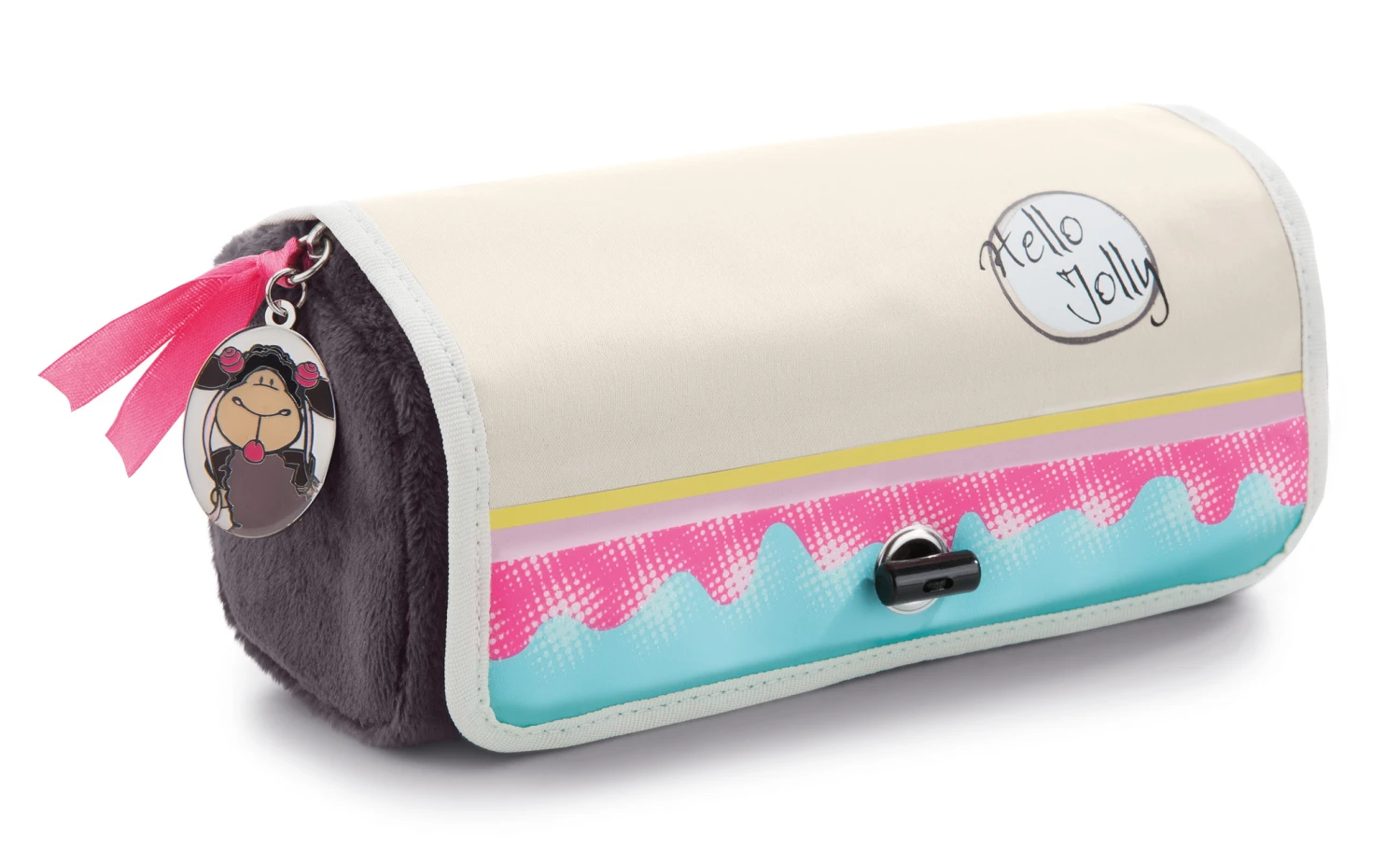 Nici 40870 Schlampermäppchen Kosmetiktasche Jolly Lucy & Summer 19x7x7cm