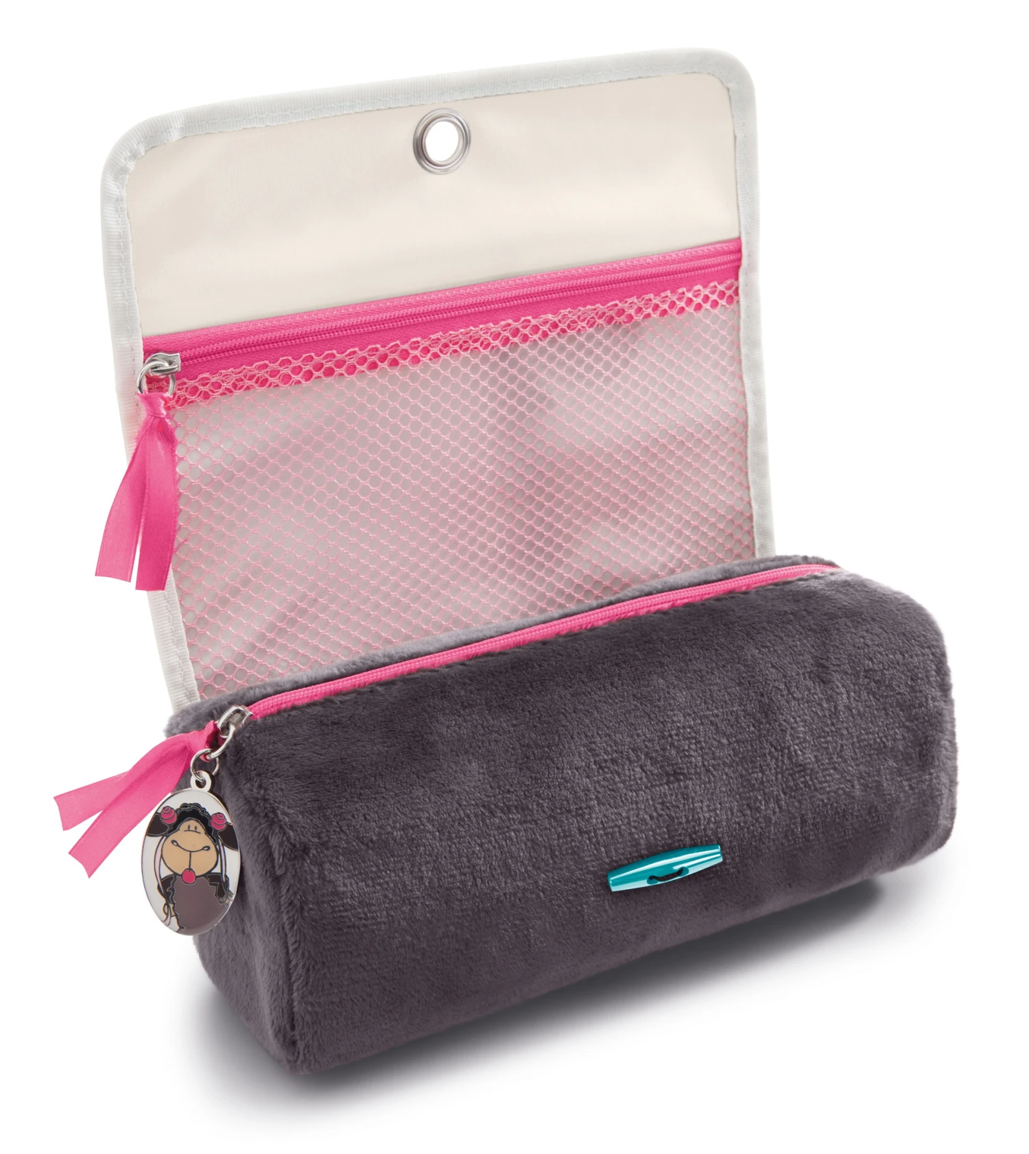 Nici 40870 Schlampermäppchen Kosmetiktasche Jolly Lucy & Summer 19x7x7cm – Bild 5