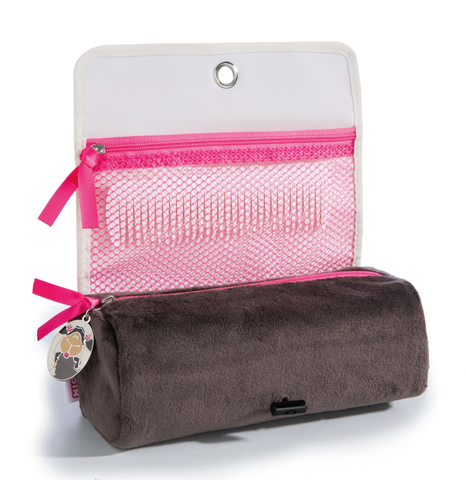 Nici 40870 Schlampermäppchen Kosmetiktasche Jolly Lucy & Summer 19x7x7cm – Bild 3