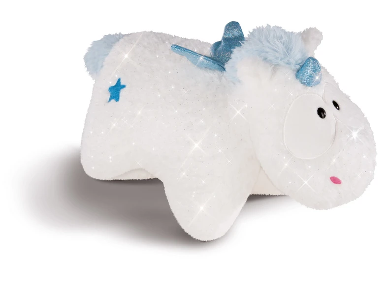 Nici 43259 Kuscheltier-Kissen 2in1 Einhorn-Baby Theofino Plüsch Theodor Friends