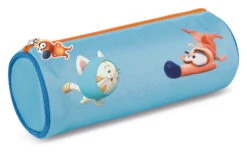 Nici 44250 Federmäppchen Schlamper Rund Pat The Dog Hund 20x8x8cm