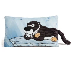Nici 45318 Kissen Säbelzahntiger Rodriguez Rechteckig Ca 43x25cm Stone Age Plüsch