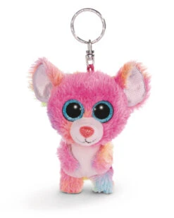 Nici 45547 Glubschis Schlüsselanhänger Maus Candypop Ca 9cm Plüsch