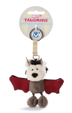 Nici 47550 Talisminis Schlüsselanhänger Fledermaus 7cm Lass Uns Freunde Sein