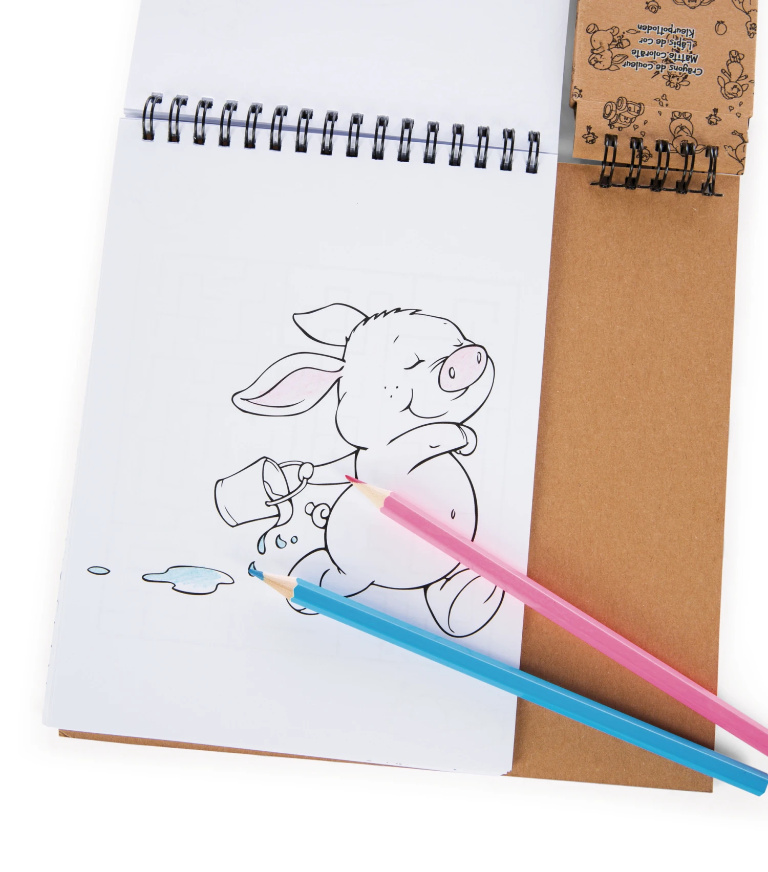 Nici 47804 Malblock & Buntstifte Im Set Farm Friends Kreativbuch Bauernhof â Bild 4