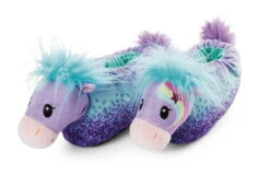 Nici 47853 Hausschuhe Pony Stars Pferd Starjumper Figürlich Gr. 38-40 (L) GREEN