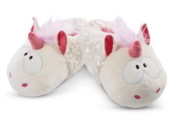 Nici 48168 Hausschuhe Einhorn Theodor Im Schneeanzug Figürlich Gr.34-37 GREEN